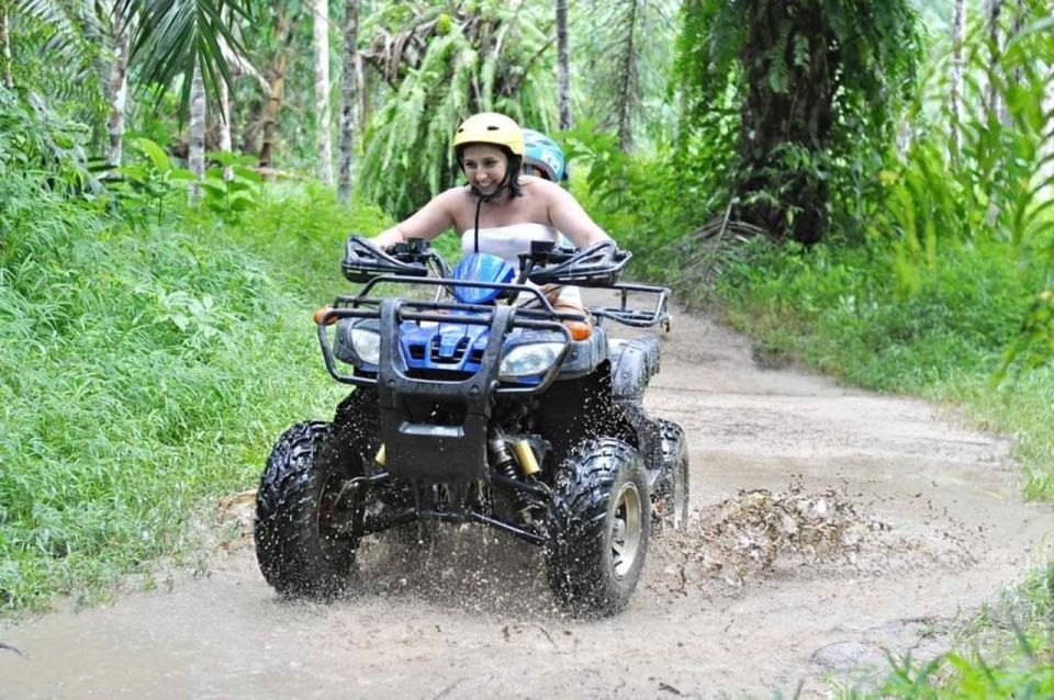 Phuket: Bamboo Rafting, Monkey Cave, and ATV Option - ATV ride option: 30 minutes of jungle throttle time