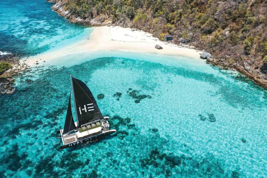 Phuket: Coral and Racha Islands Hype Luxury Catamaran - Coral Island: beach time with a reality check
