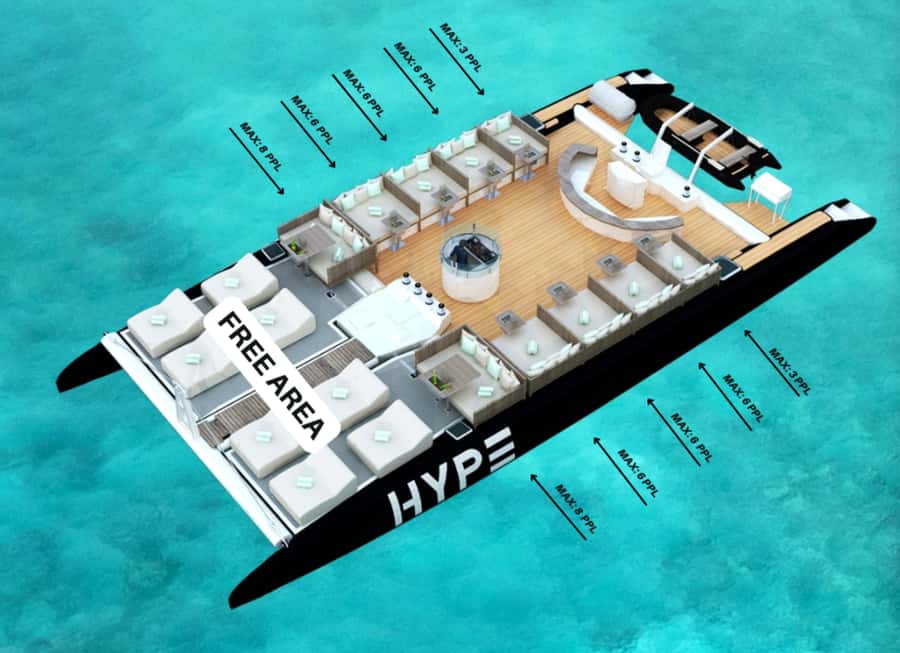 Phuket: Coral and Racha Islands Hype Luxury Catamaran - DJ, dancing, and sunset: the best reason to book the evening vibe