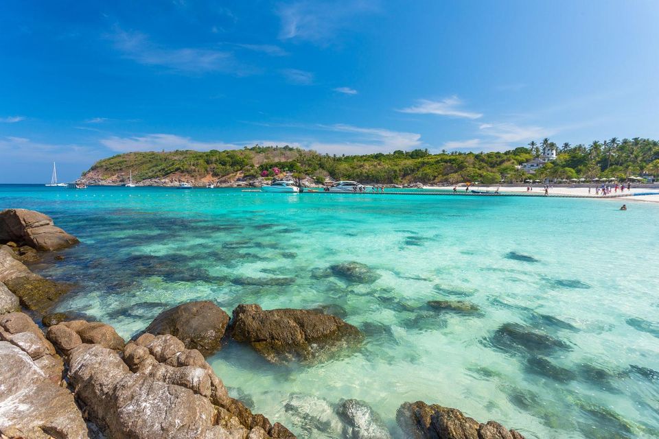 Phuket: Coral & Racha Islands Day Trip By Speedboat - Coral Island (Kahung Beach): Lunch at Kahung Restaurant and a second swim chance