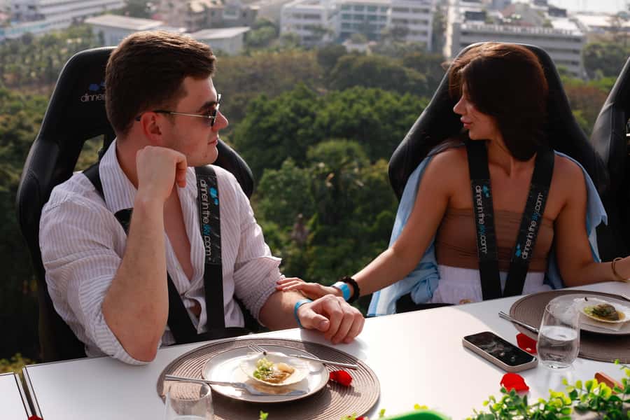 Phuket: Dinner in the Sky - What “dining 50 meters up” feels like (and how the hour flows)