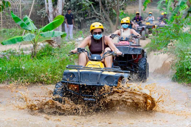 Phuket: Eco-Rider ATV Journey and Big Buddha View - Big Buddha from the outside: mountain views, monkeys, and photo time
