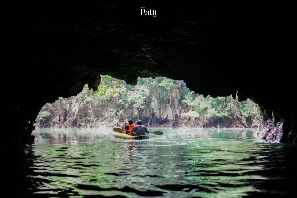Phuket: James Bond Island and Canoeing Day Tour by Boat - Swimming and Sunbathing at the Emerald Water Finish
