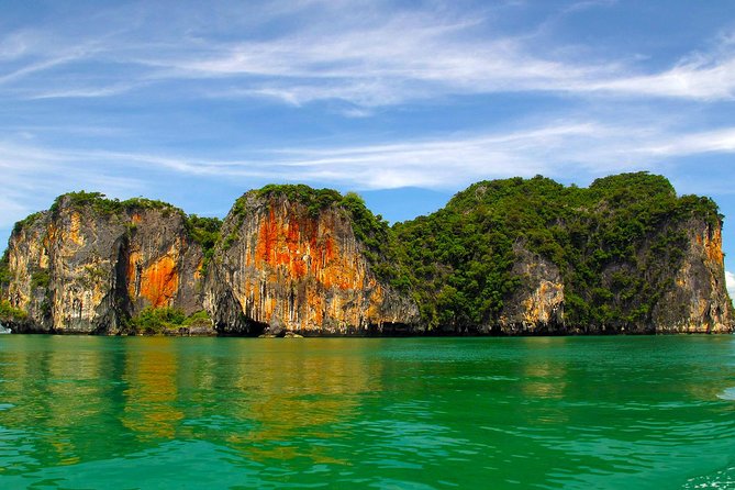 Phuket: James Bond Island by Premium Speedboat with Lunch - Ice Cream and Diamond Caves: short trek, helmets, and those steep steps