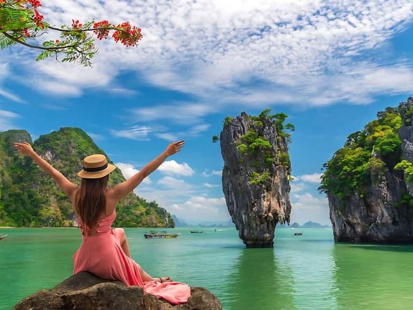 Phuket: James Bond Island Sea Canoeing by Speedboat+ 2 Meals - Panak Island caves: Ice Cream Cave and Mangrove Cave