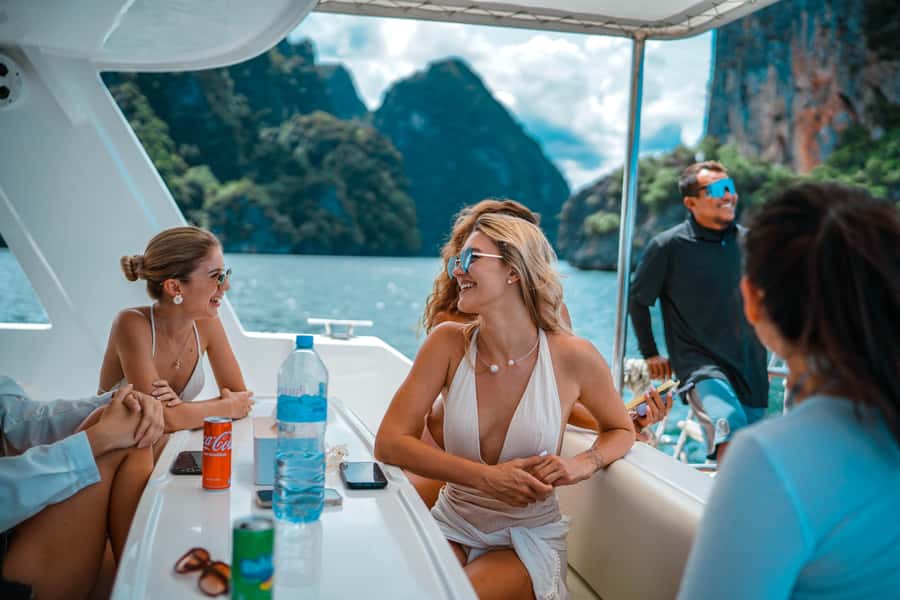 Phuket: James Bond & Phang Nga Bay by Luxury Sunset Yacht - Group size and comfort: why it feels different than the standard tours