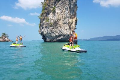 Phuket Jet Ski Tour to 5-8 Islands with Pickup and Transfer - The Island Stops: Rang Yai, Naka, and the Monkey Moments