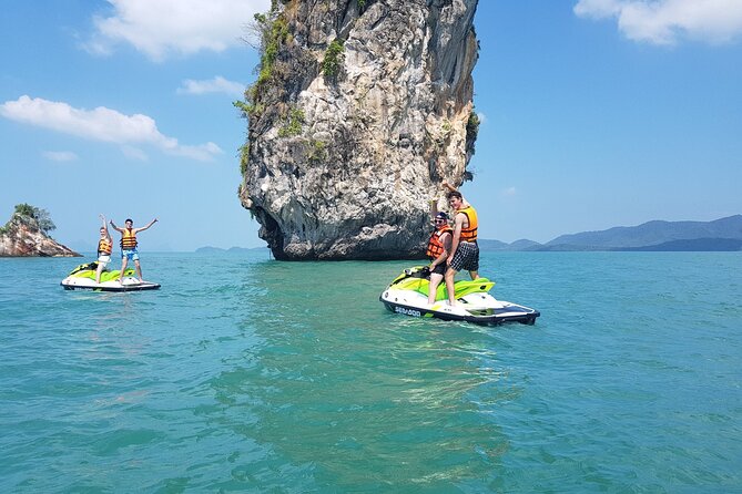 Phuket Jet Ski Tour to 5-8 Islands with Pickup and Transfer - The Island Stops: Rang Yai, Naka, and the Monkey Moments