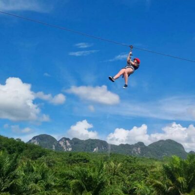 Phuket: Monkey Cave, Water Rafting, Zipline with ATV Option - Suwan Kuha Temple and Monkey Cave: The Calm Start Before the Chaos