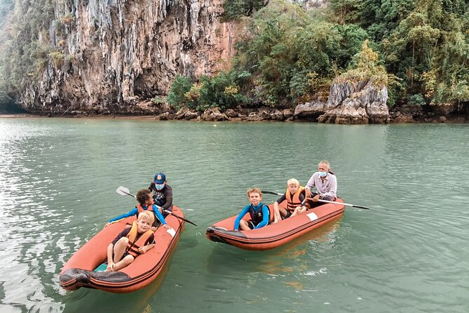 Phuket: Phang Nga Bay Bioluminescent Plankton and Sea Canoes tour - The nighttime bioluminescence moment: swimming or watching from the edges