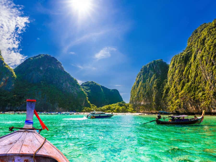 Phuket; Phi Phi, Maya Bay, Bamboo or Khai Island Speedboat - Getting to the islands: Phuket pickup and Royal Phuket Marina setup