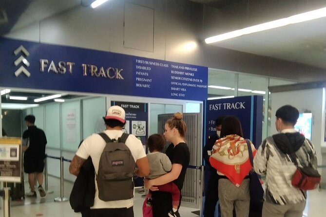 Priority Fast Track Entry at Bangkok Airport with Guide - The only real drawback: timing depends on your details
