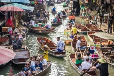 Private Tour to Railway Market and Damnoen Saduak Floating Market - Optional Maeklong Train Ride: Choose Car or Hop On