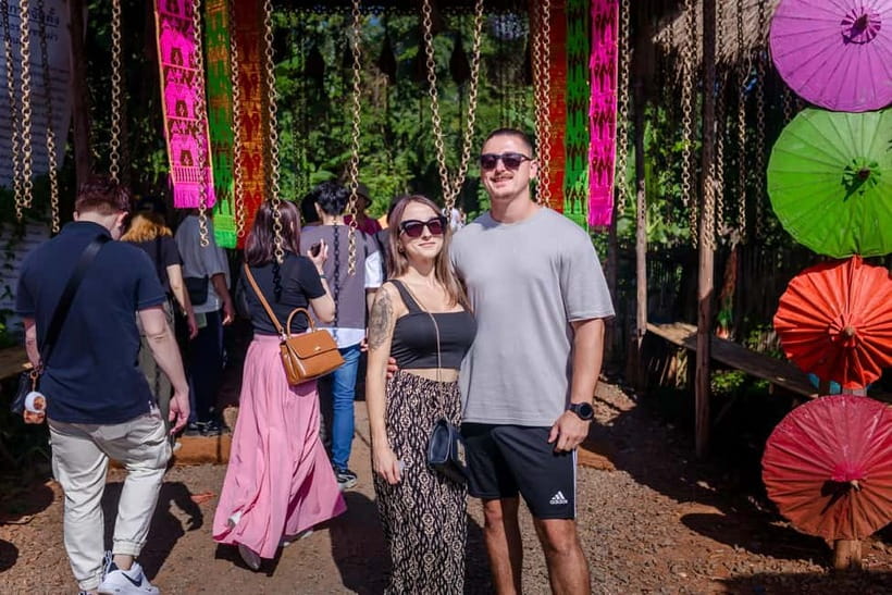 Red, Blue, White Temples & Hot Spring Trip from Chiang Mai - Wat Rong Suea Ten Blue Temple: A Calm Interior Walk