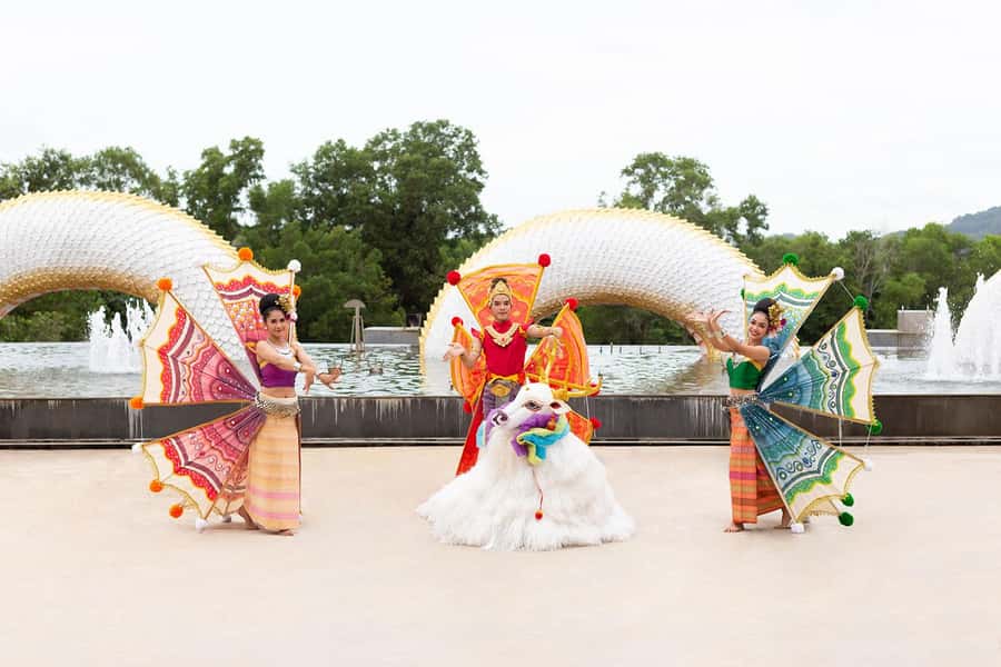 Siam Niramit Phuket Show Ticket with Dinner & Transfers - The Main Show at 8:30 p.m.: Effects, Dance, and Storytelling by Scale