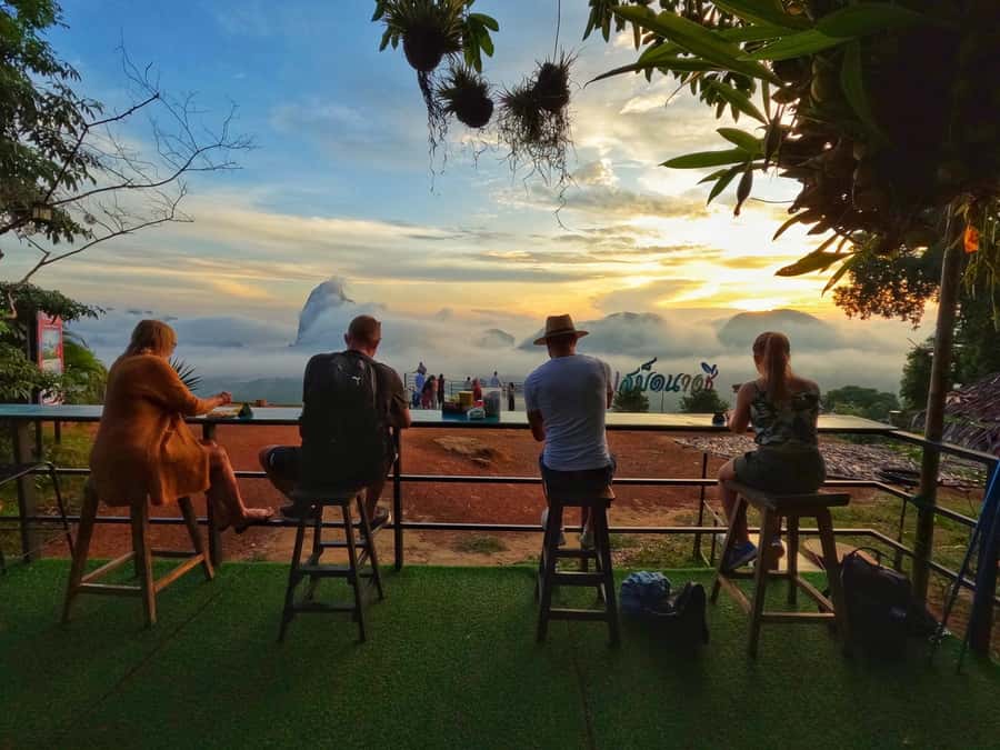 Sunrise in Phangnga with Off-Peak James Bond Island Visit - The Samed Nangshe sunrise hike: short, steep, and very worth it