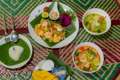 Thai Cooking Class with Market & Garden Tour - The garden walk at Wooddy Kitchen: where your ingredients start growing