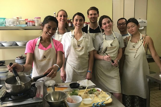Thai Cooking Class with Market Visit by Maliwan - Inside the kitchen: small-group cooking where you actually get to do the work