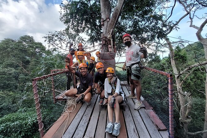 Tree Bridge Cafe And Zipline - Jungle Flight Adventure in Koh Samui - The Zipline Circuit: multiple lines, sky-bridge style stations, and video moments