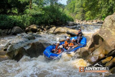 Whitewater Rafting and ATV Adventure - The ATV ride: 25 miles of jungle roads and off-road track