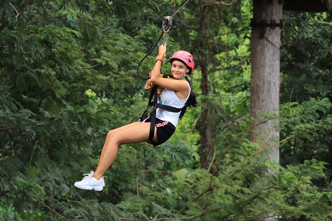 World B+ (Zipline 18 Platforms + Roller + Sky Walk with World Set Menu ) - Abseils at 20m and 40m: The Scary Part That Feels Like a Skill