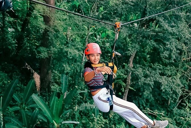 World B+ (Zipline 18 Platforms + Roller + Sky Walk with World Set Menu ) - Sky Walk on Two Sky Bridges: Walking Above the Trees (With a Meal)