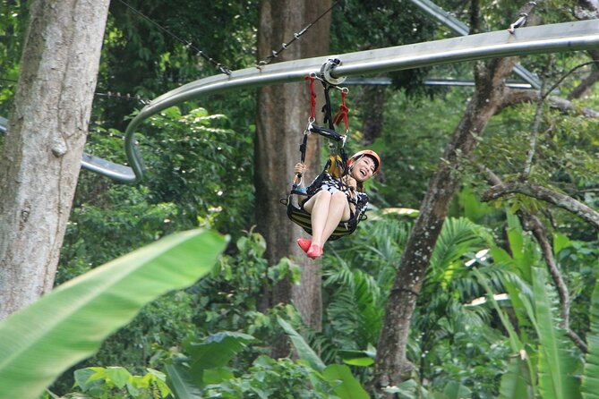 World B+ (Zipline 18 Platforms + Roller + Sky Walk with World Set Menu ) - Equipment, Safety, and Insurance: What the Package Mentions